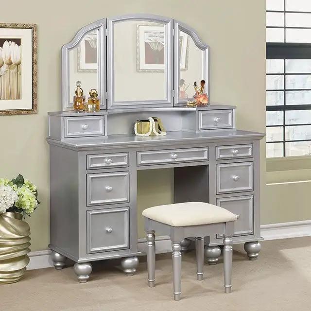 Athy - Vanity w/ Stool by Unique Piece Furniture