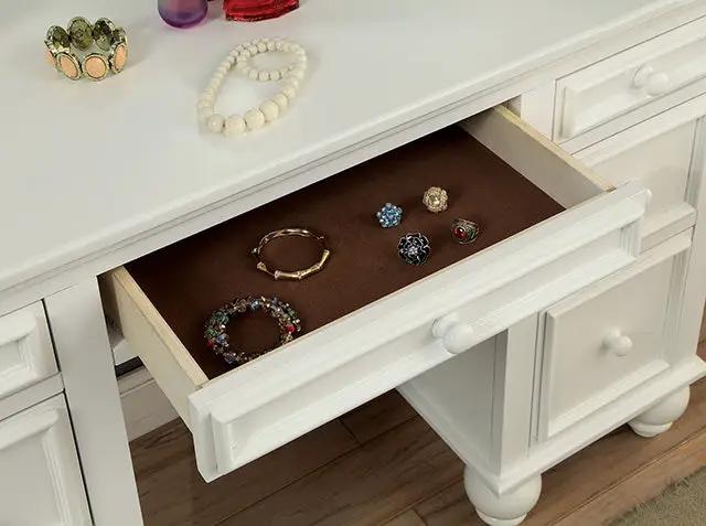 Athy - Vanity w/ Stool by Unique Piece Furniture