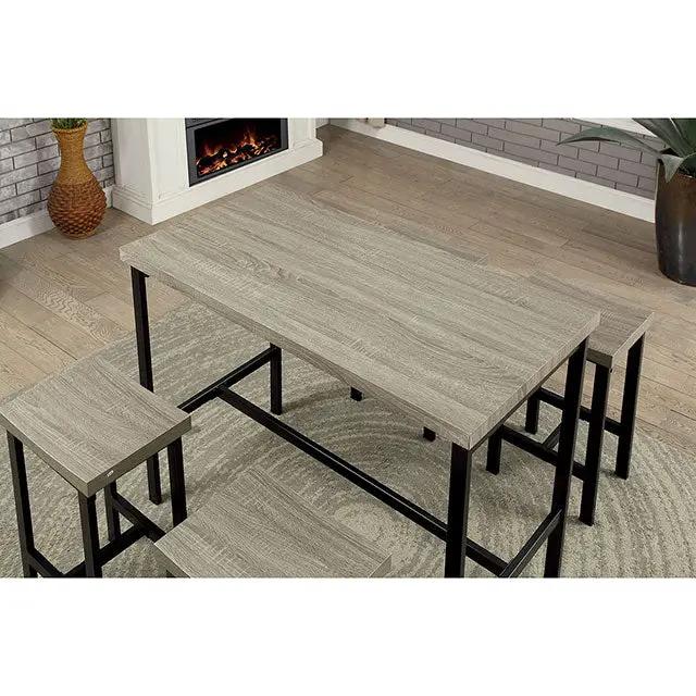 Vilvoorde - 5 Pc. Counter Ht. Table Set by Unique Piece Furniture
