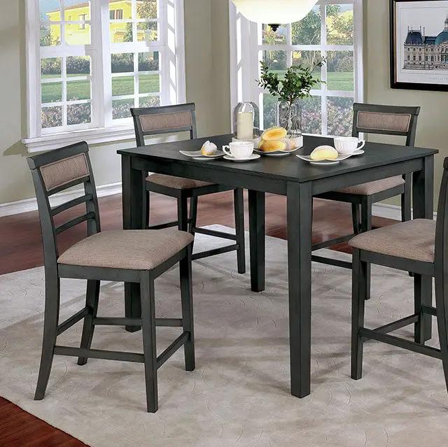 Fafnir - 5 Pc. Counter Ht. Table Set by Unique Piece Furniture