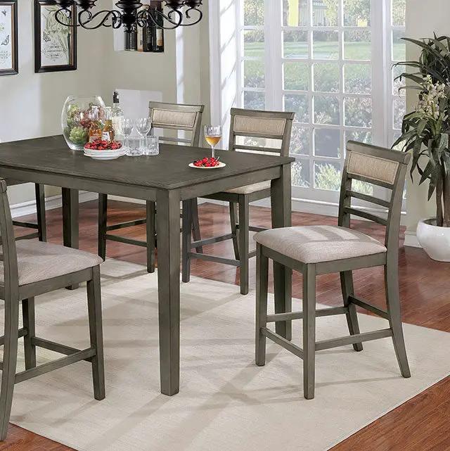 Fafnir - 7 Pc. Counter Ht. Table Set by Unique Piece Furniture