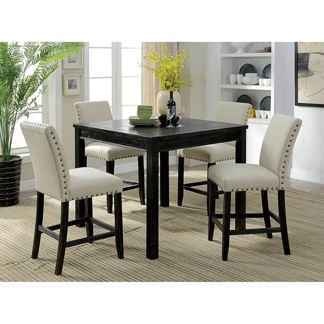 Kristie - 5 Pc. Counter Ht. Table Set by Unique Piece Furniture
