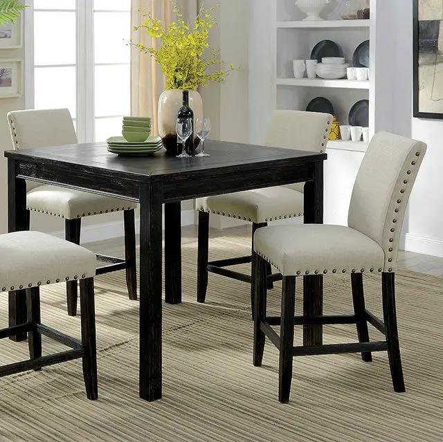 Kristie - 5 Pc. Counter Ht. Table Set by Unique Piece Furniture