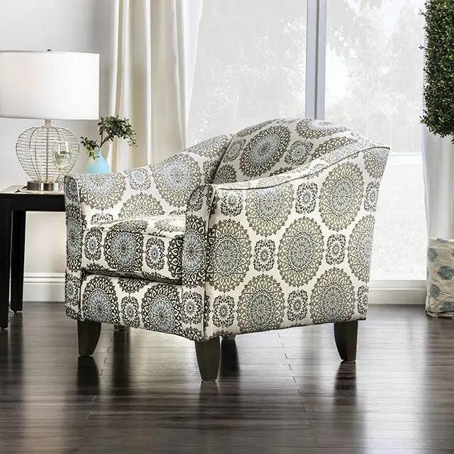 Misty - Floral Chair by Unique Piece Furniture