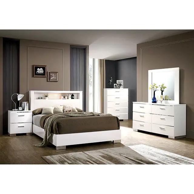 Carlie - E.King Bed by Unique Piece Furniture