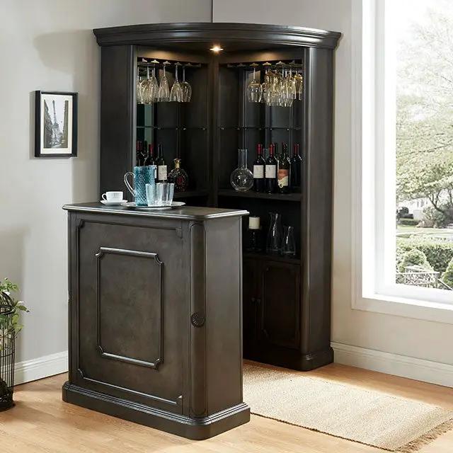 Voltaire - Corner Curio by Unique Piece Furniture
