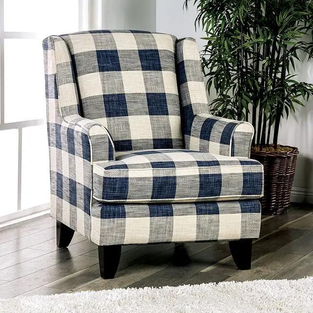 Nash - Checkered Chair by Unique Piece Furniture