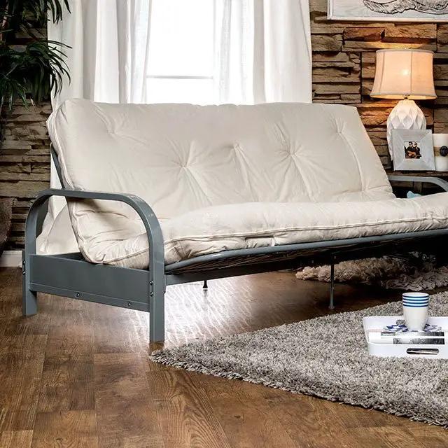 Plosh - 8" White Futon Mattress w/ Spring by Unique Piece Furniture