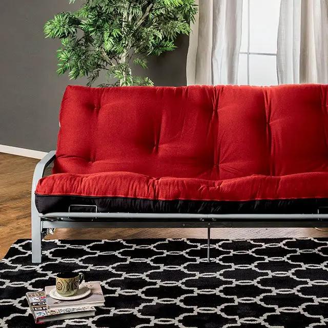 Plosh - 8" Black Futon Mattress w/ Spring by Unique Piece Furniture