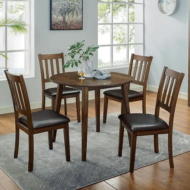 Blackwood - 5 Pc. Round Table Set by Unique Piece Furniture