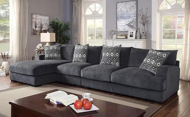 Kaylee - Large L-Sectional w/ Left Chaise by Unique Piece Furniture