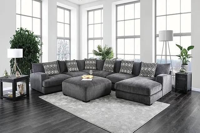 Kaylee - U-Sectional w/ Right Chaise by Unique Piece Furniture