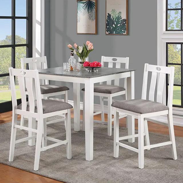 Dunseith - 5 Pc. Counter Ht. Set by Unique Piece Furniture