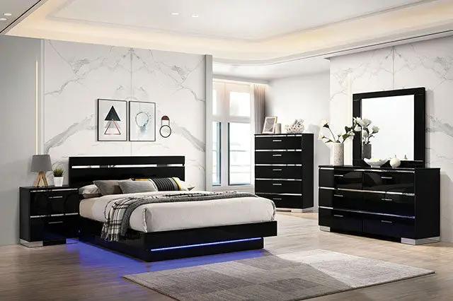 Erlach - E.King Bed by Unique Piece Furniture