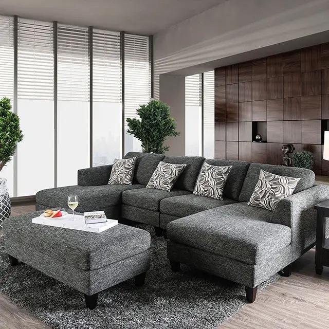 Lowry - Sectional w/ Ottoman by Unique Piece Furniture