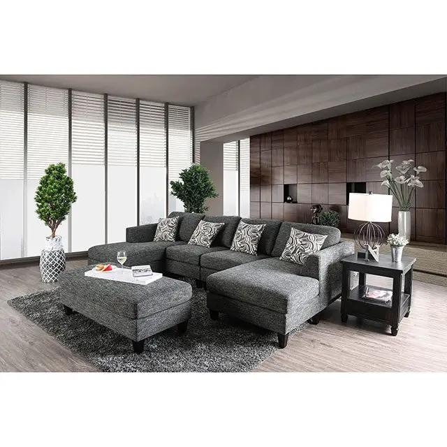 Lowry - Sectional w/ Ottoman by Unique Piece Furniture