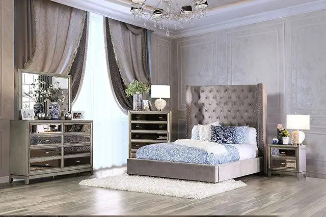 Rosabelle - E.King Bed by Unique Piece Furniture