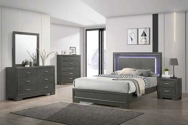 Alison - E.King Bed by Unique Piece Furniture
