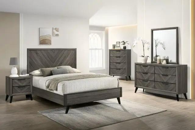 Vagan - E.King Bed by Unique Piece Furniture