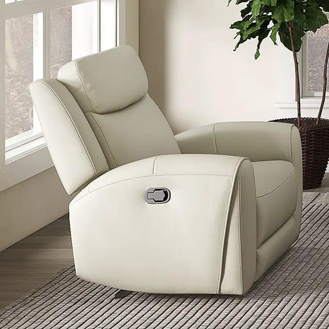 Jacobus - Manual Recliner - Leather by Unique Piece Furniture