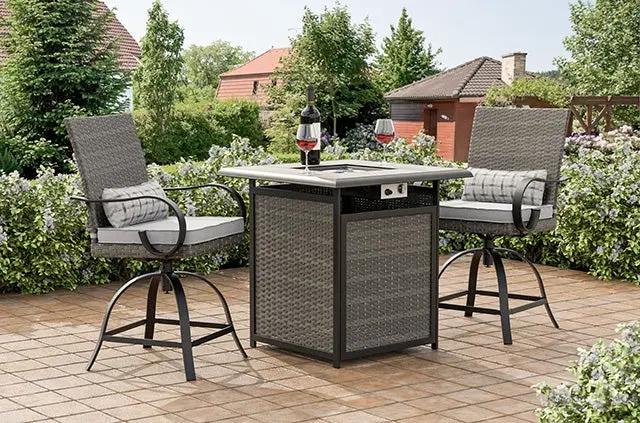 Arosa - Fire Pit Counter Ht. Table by Unique Piece Furniture