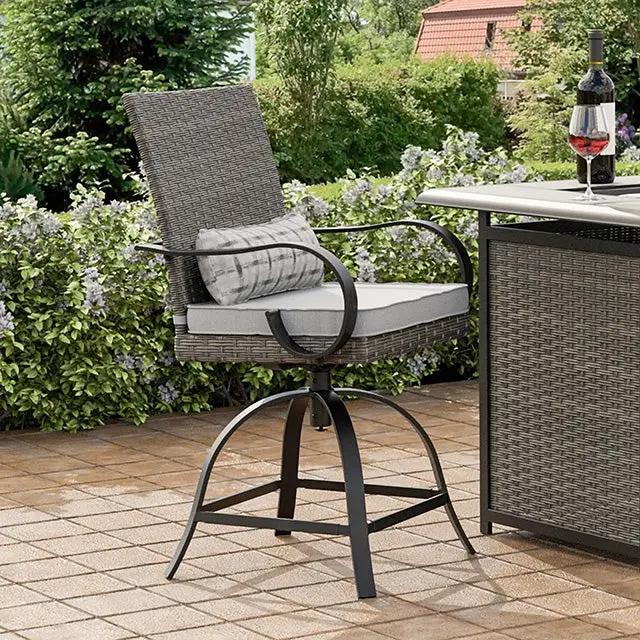 Arosa - Counter Ht. Swivel Arm Chair (2/CTN) by Unique Piece Furniture