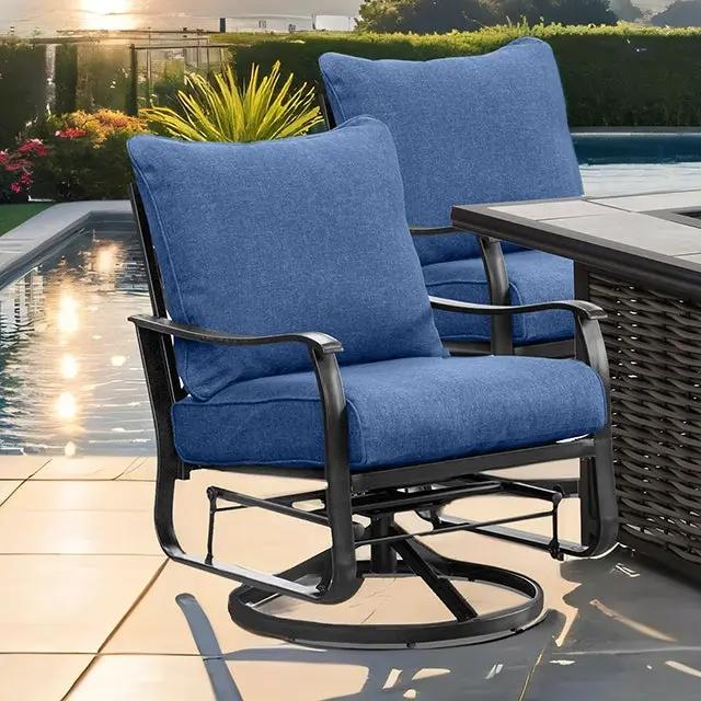 Segovia - Swivel Glider Arm Chair (2/CTN) by Unique Piece Furniture