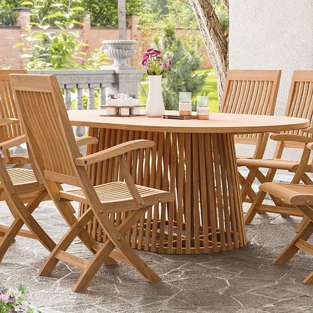 Lovina - Oval Dining Table by Unique Piece Furniture