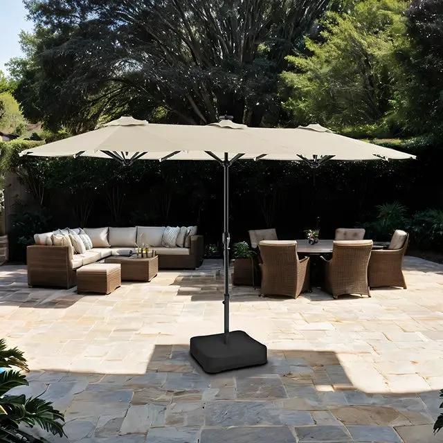 Musa - Rectangular Market Umbrella by Unique Piece Furniture