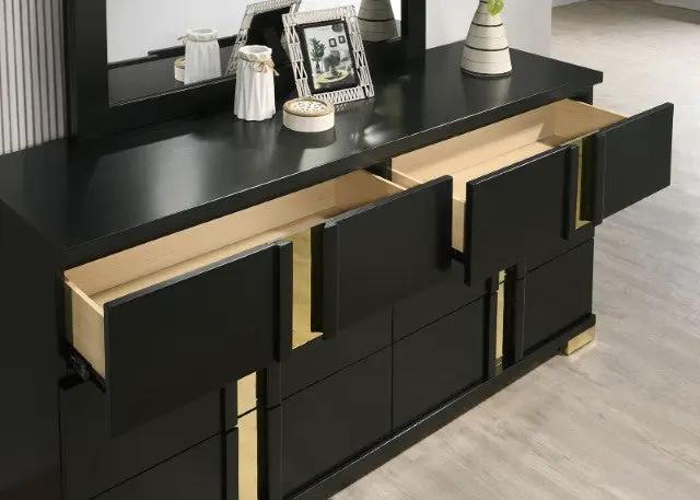 Lillestrom - E.King Bed by Unique Piece Furniture