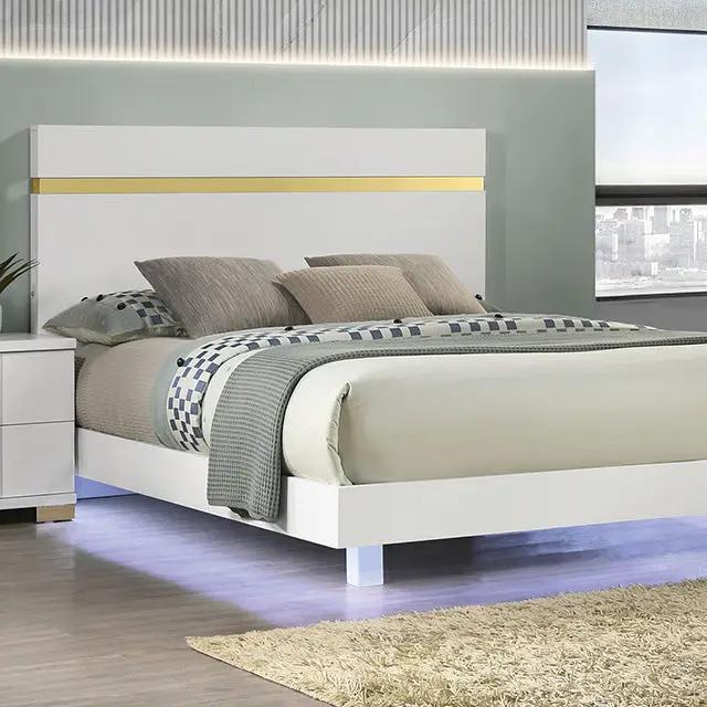 Lillestrom - E.King Bed by Unique Piece Furniture