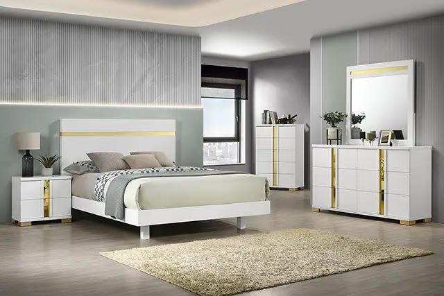Lillestrom - E.King Bed by Unique Piece Furniture