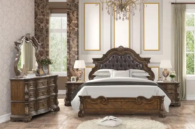 Leovanni - E.King Bed by Unique Piece Furniture