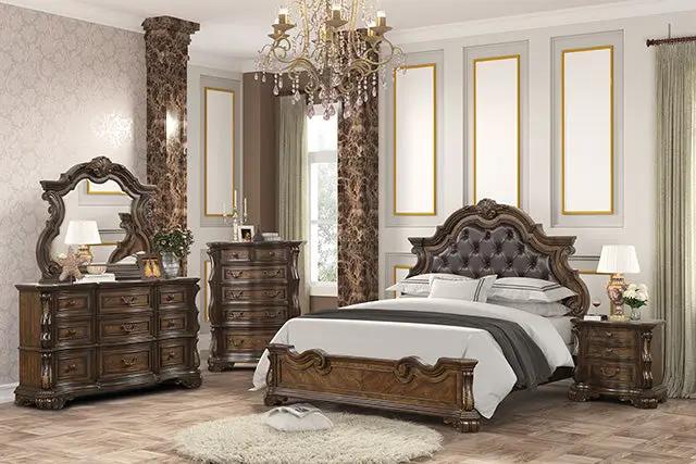 Leovanni - E.King Bed by Unique Piece Furniture