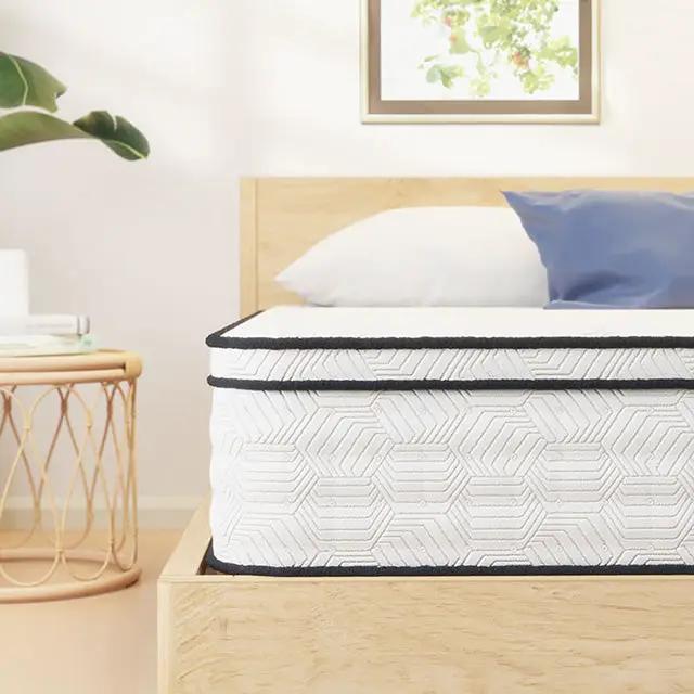 Salvia - 12" Queen Hybrid Pocket Coil Mattress by Unique Piece Furniture