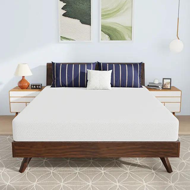 Nasturtium - 8" Queen Bamboo Charcoal Infused Memory Foam by Unique Piece Furniture