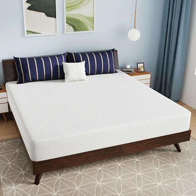 Nasturtium - 10" E.King Bamboo Charcoal Infused Memory Foam by Unique Piece Furniture