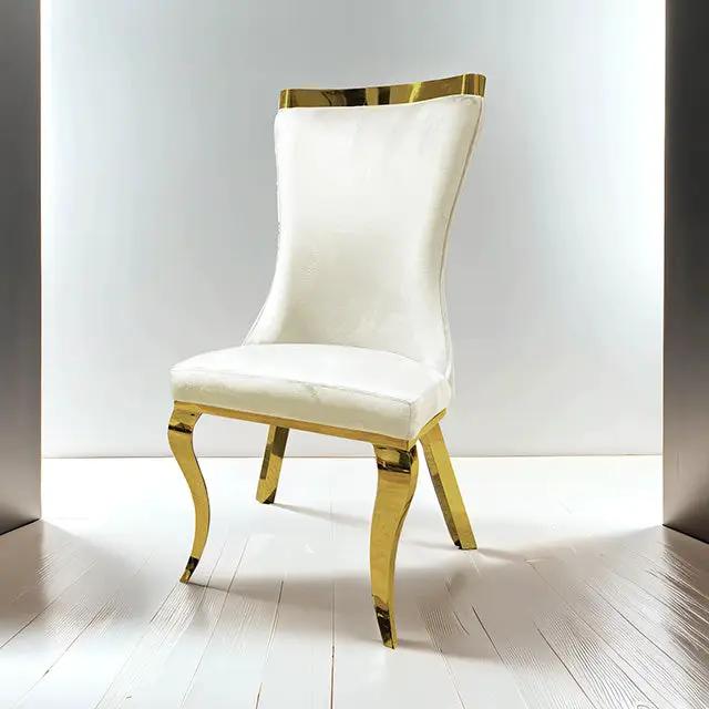 Basilicata - Gold Chair (2/CTN) by Unique Piece Furniture