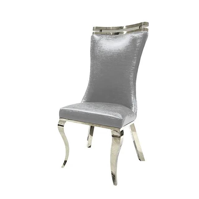 Palazzo - Silver Chair (2/CTN) by Unique Piece Furniture