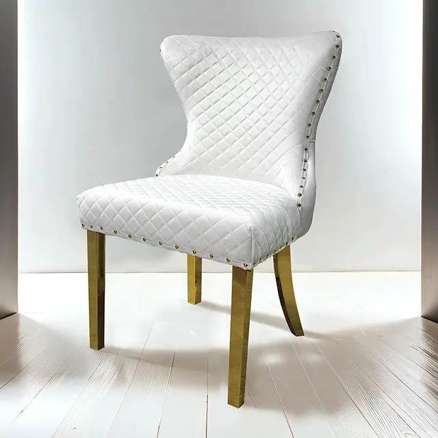 Portanova - Gold Chair (2/CTN) by Unique Piece Furniture