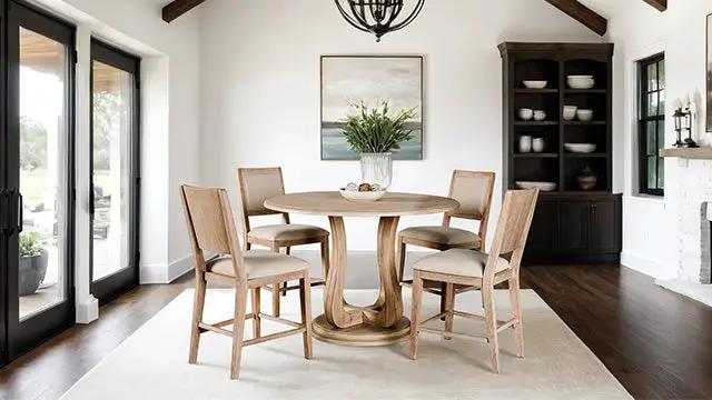 Orbetello - 54" Round Counter Table by Unique Piece Furniture