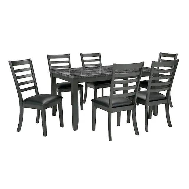 Adia - 7 Pc. Dinning Table Set by Unique Piece Furniture