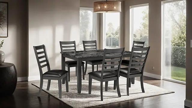 Adia - 7 Pc. Dinning Table Set by Unique Piece Furniture