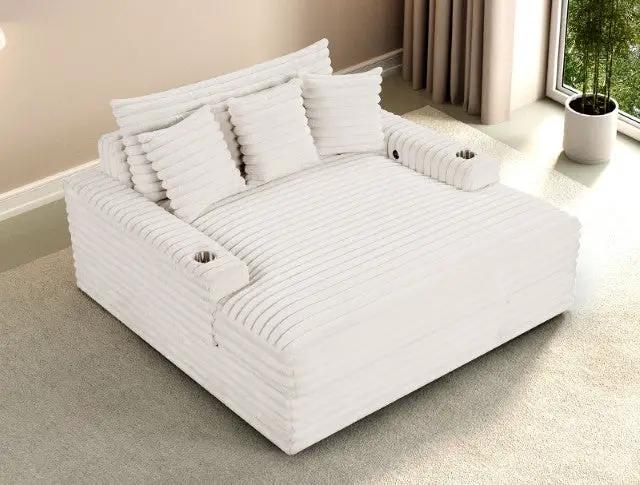 Veyrier - 2 Arm Chaise by Unique Piece Furniture