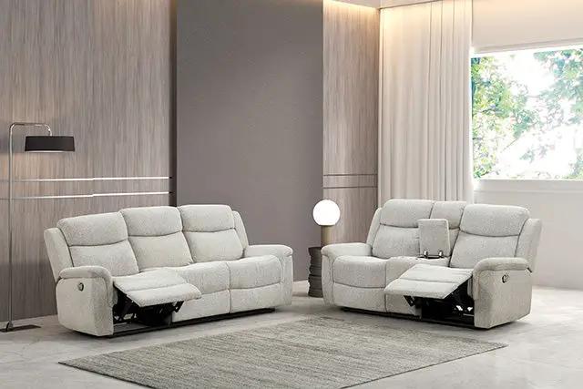 Sandbach - Manual Reclining Sofa by Unique Piece Furniture