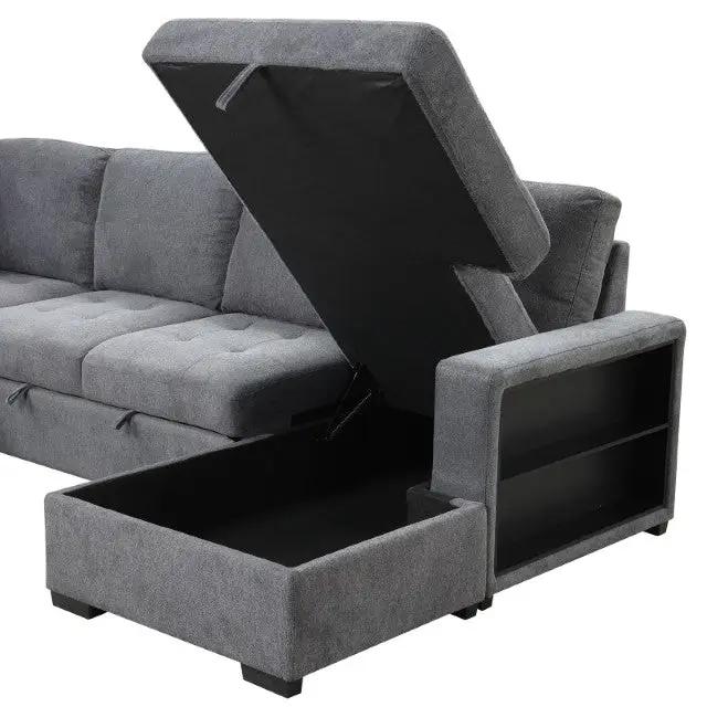 Stockwell - Sleeper Sofa Sectional by Unique Piece Furniture