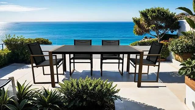 Oswego - 8 Pc. Outdoor Dining Set by Unique Piece Furniture
