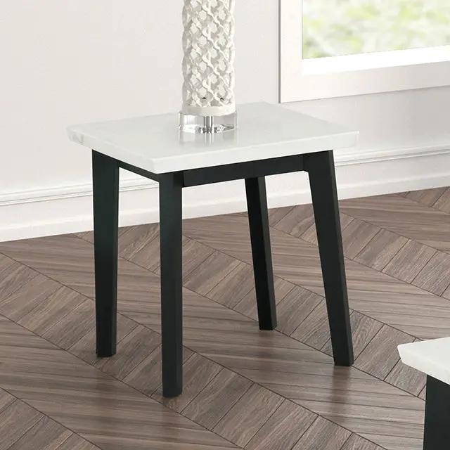Thisted - Square Marble End Table by Unique Piece Furniture