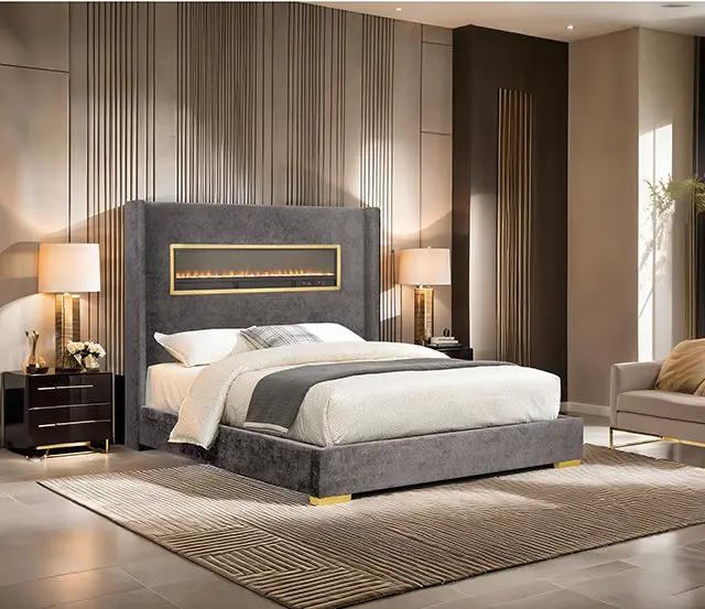 Danvers - E.King Bed by Unique Piece Furniture