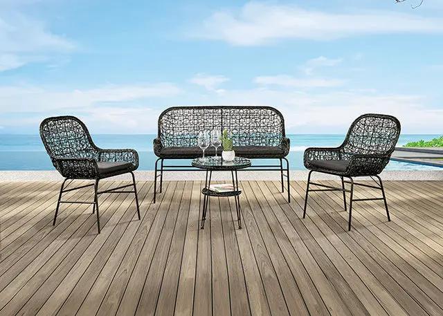 Zalika - 4 Pc. Conversation Set by Unique Piece Furniture